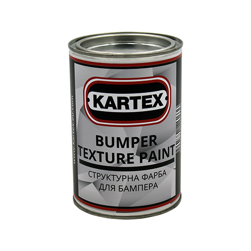 Структурна фарба для бампера Bumper Texture paint 0,8 л, KARTEX, Картекс, STOGRUP, СТОГРУП